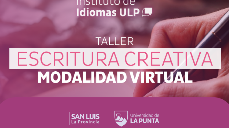 El Instituto de Idiomas invita a dejar volar la imaginación en el taller de Escritura Creativa