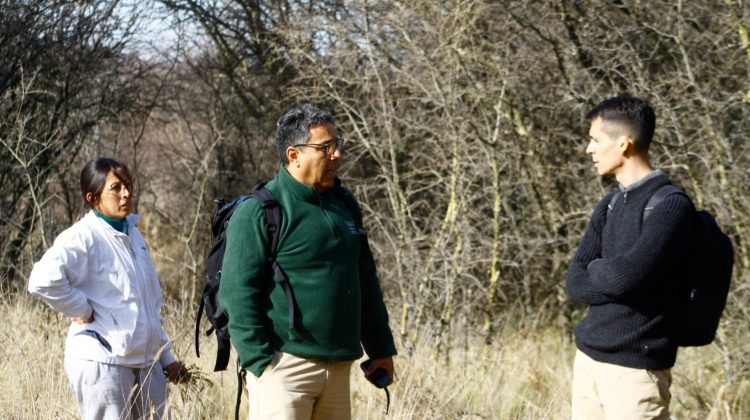 Técnicos ambientales relevaron dos establecimientos ganaderos