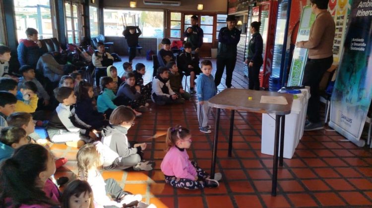 La Escuela Ambiental Itinerante visitó la colonia de vacaciones La Torre