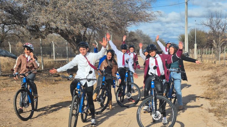 “Estoy feliz porque vamos a poder salir todos juntos y vivir muchas aventuras”