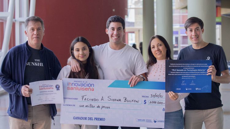 Entregaron el Premio a la Innovación Sanluiseña