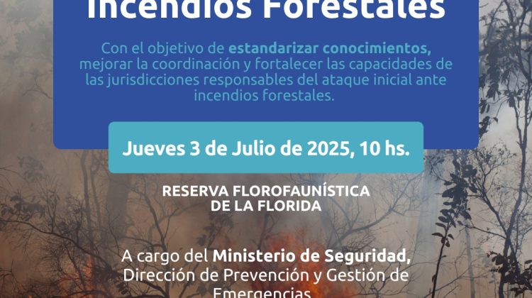 Realizarán una capacitación en asistencia para brigadistas en La Florida