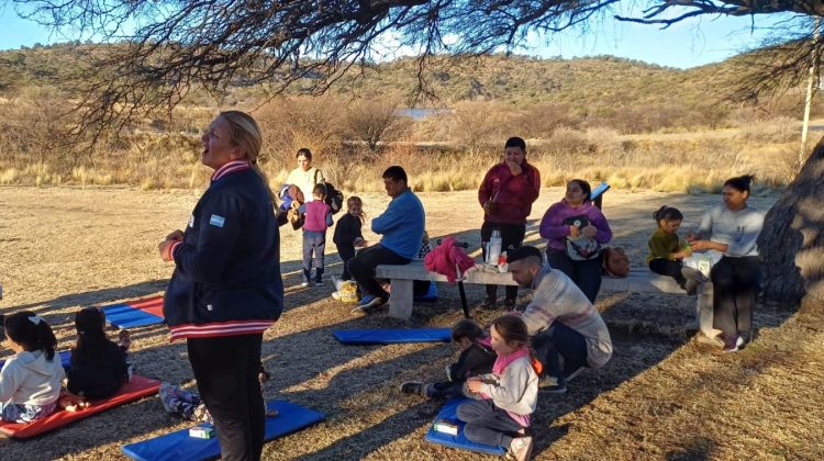 Estudiantes de la ciudad de San Luis visitaron la reserva de La Florida
