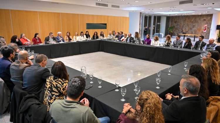 El Gobernador recibió en audiencia a magistrados y funcionarios judiciales de la provincia