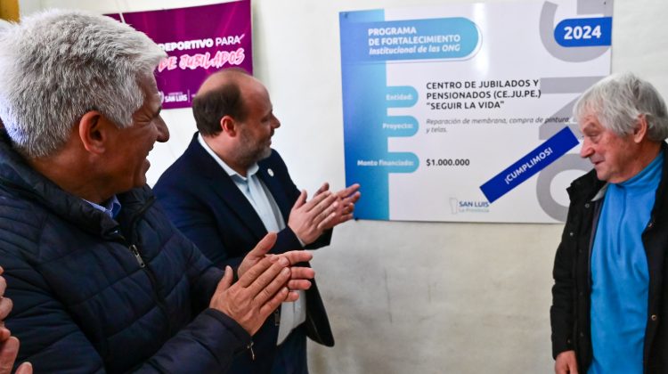 El Centro de Jubilados ‘Seguir la Vida’ crece a través del Programa de Fortalecimiento