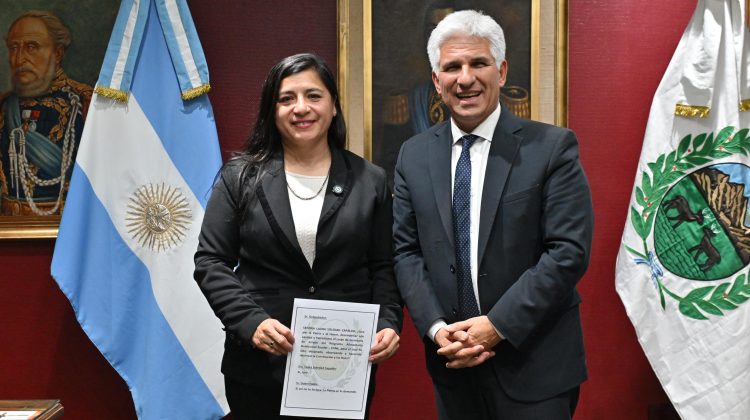 El Gobernador puso en funciones a Laura Capaldo al frente de la Secretaría del PANE