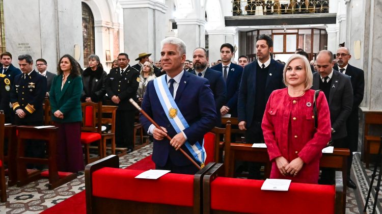 El Gobernador participó del solemne Tedeum en conmemoración por la efeméride patria