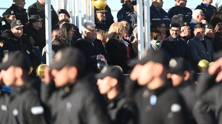 Poggi acompañó al Servicio Penitenciario en el acto por su 51º aniversario