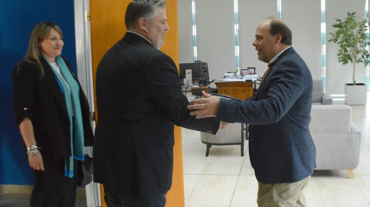Rotary reafirmó su compromiso con San Luis en una reunión con el ministro de Gobierno