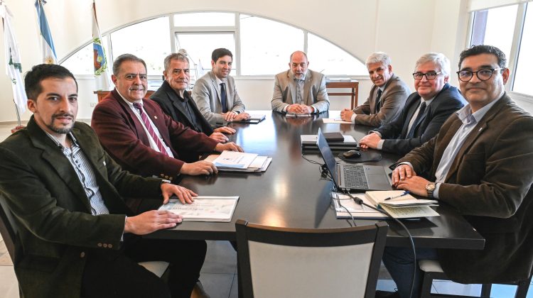 Poggi se reunió con el equipo directivo de la ULP