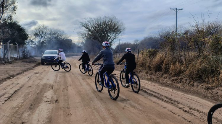 Las TuBi llegaron al paraje La Brea