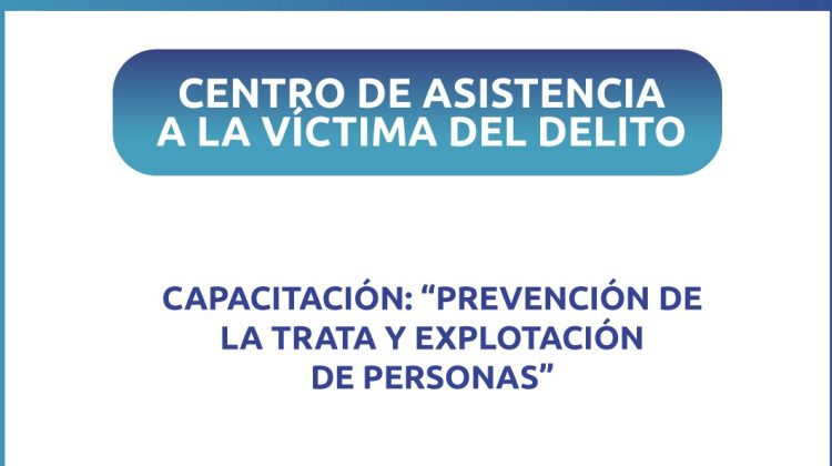 Se dictará una capacitación para prevenir la trata de personas