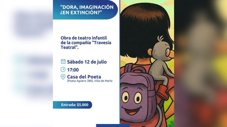 Llega otro fin de semana con propuestas para los chicos en la Casa del Poeta