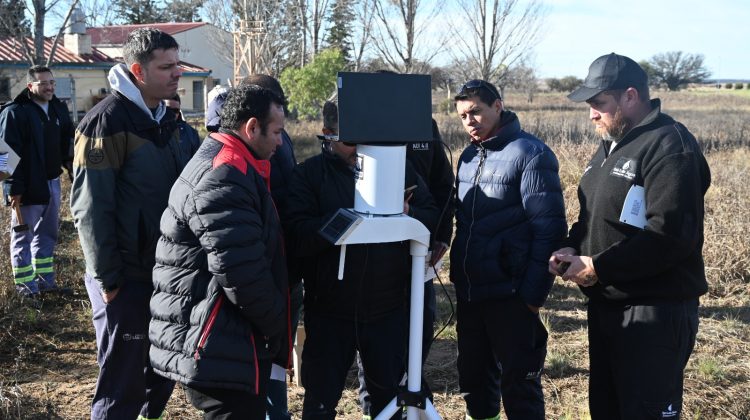 Se instalaron los primeros pluviógrafos en el paraje La Petra