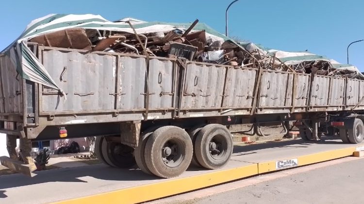 ‘La Jarilla’ reinsertó más de 30 toneladas de hojalata al circuito industrial