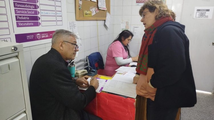 Verificaron los libros de quejas en todos los CAPS de Villa Mercedes 