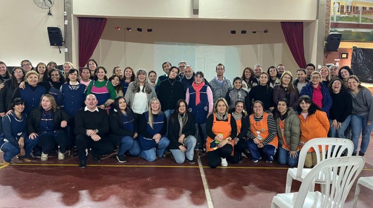 Dictaron una capacitación sobre resolución de conflictos en el Centro Educativo N°12 de Tilisarao