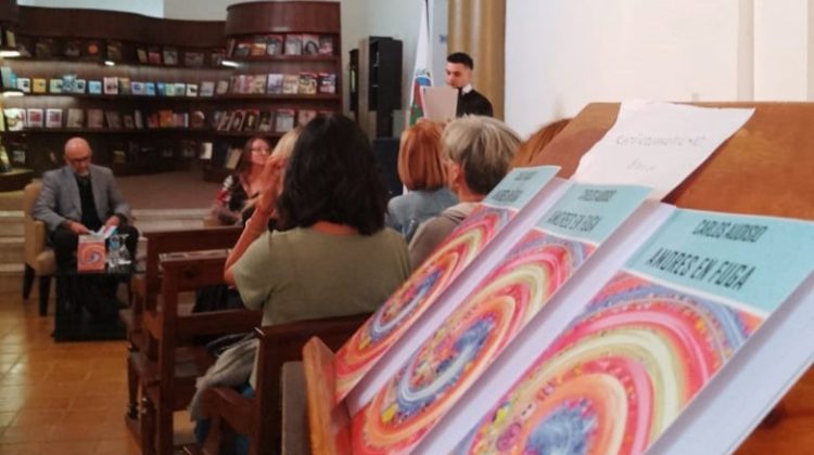 Carlos Audisio presentó su quinto libro: ‘Amores en fuga’ 