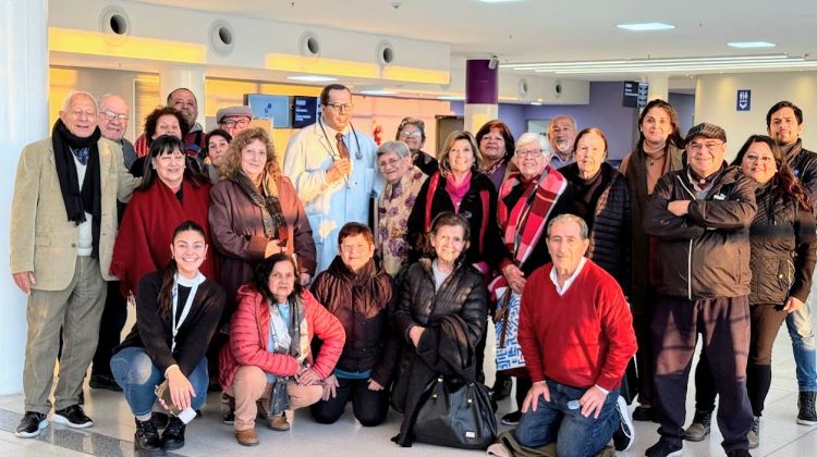 Otra jornada del programa ‘Grandes Amigos Salud’ en el Hospital Central 
