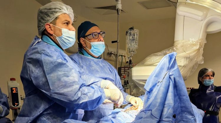 El Hospital Central realizó dos nuevos procedimientos TAVI 