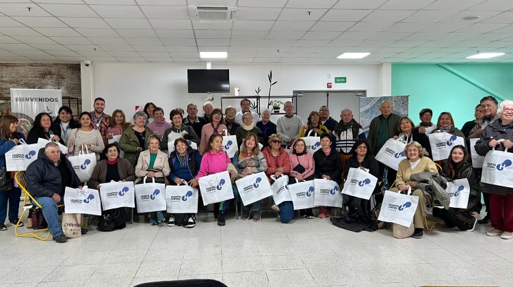 Más de 40 adultos mayores de Villa Mercedes participaron de otra jornada de ‘Grandes Amigos Salud’