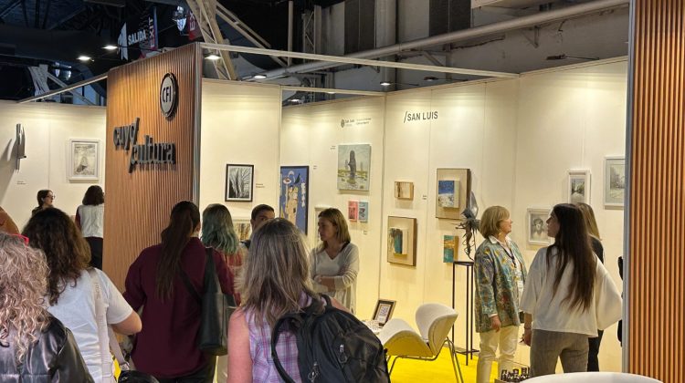 Miles de personas ya visitan el arte de San Luis en ArteBA 2025