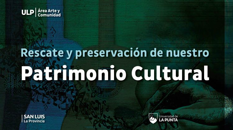 Abren la inscripción para la capacitación ‘Rescate y Preservación de nuestro Patrimonio Cultural’