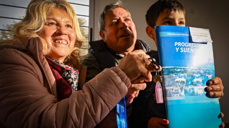 “Después de 42 años de casados, después de toda una vida alquilando, nuestro sueño está acá”