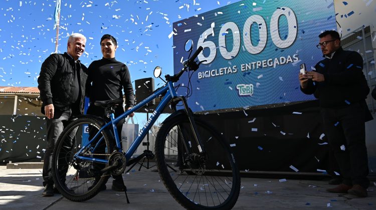 La TuBi 6.000 se entregó en Anchorena