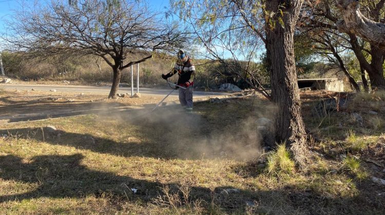 San Luis Agua limpió el balneario ‘Primer badén’ en San Francisco