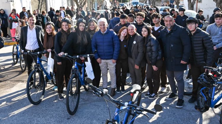 Las TuBi movilizaron a los estudiantes del Instituto ‘Nuestra Señora del Carmen’