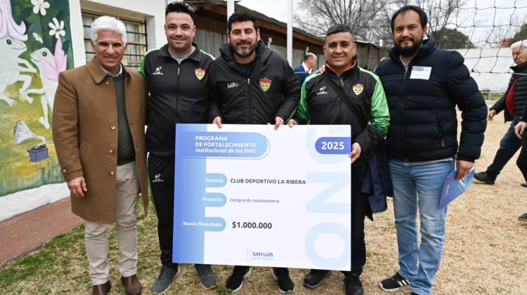 Apoyo concreto a las organizaciones sociales de Villa Mercedes