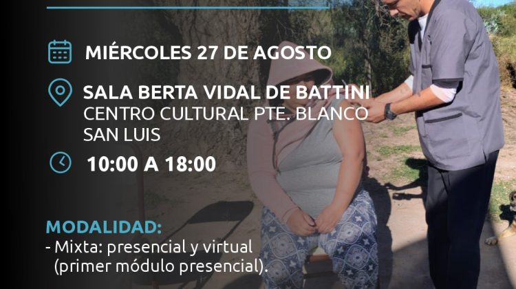 Comienzan las inscripciones para la capacitación de enfermeros rurales