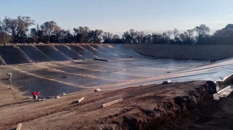 Merlo: la obra para mejorar la provisión de agua potable alcanzó un 85% de avance