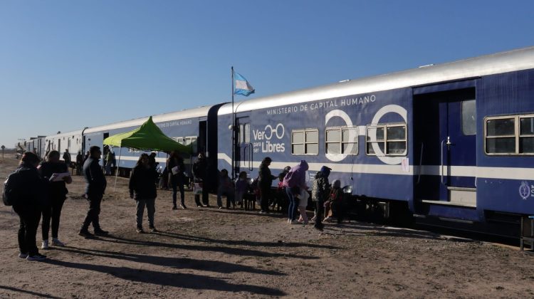 Este viernes será el último día del tren de Capital Humano en la provincia