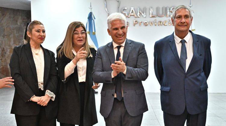 Asumieron los secretarios de Política Habitacional, Legal y Técnica y la Fiscal de Estado
