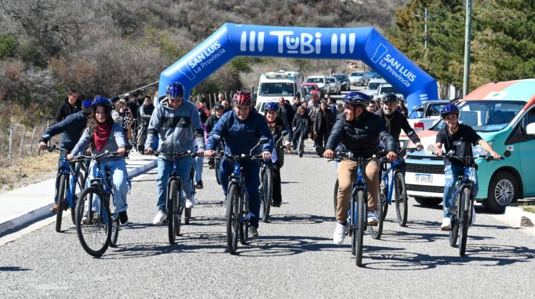 Las TuBi llegaron a Las Lagunas y Talita