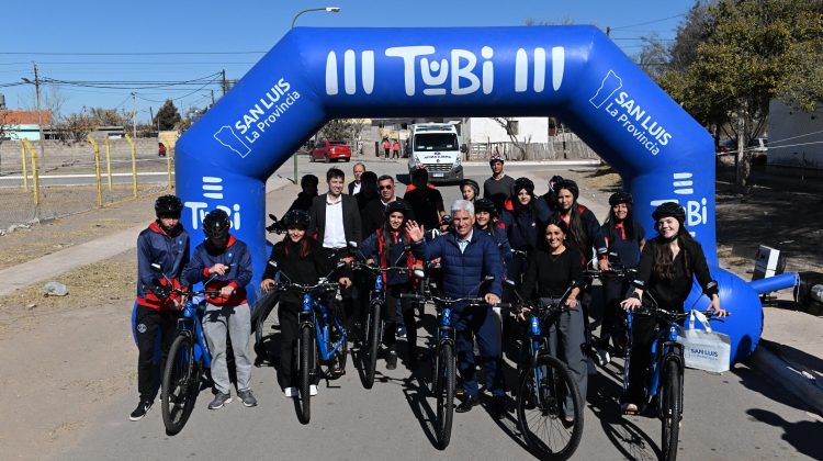 Un impulso a los hábitos saludables: las TuBi ya circulan por La Calera