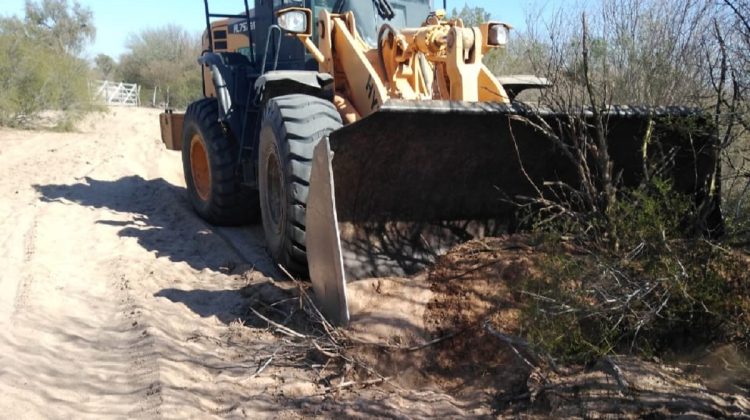 Limpian la traza del ramal Santa Rosa para optimizar el acueducto Nogolí