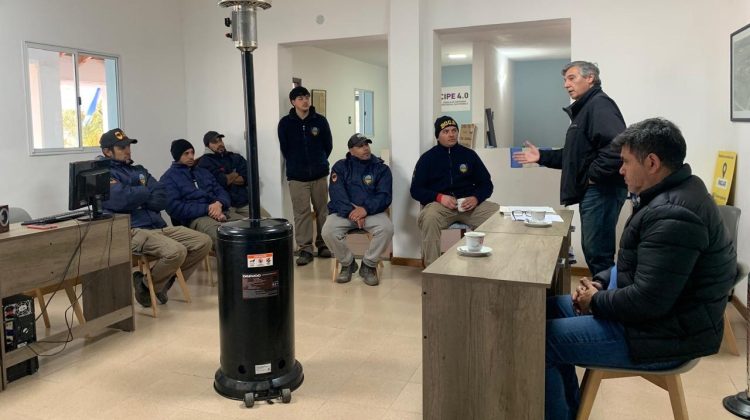 Fraga recibió su capacitación en poda y arbolado público