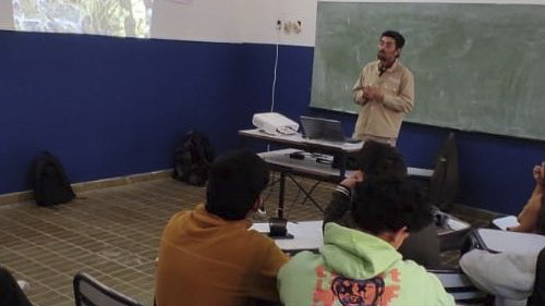 Ambiente capacitó a estudiantes mendocinos en prevención de incendios forestales