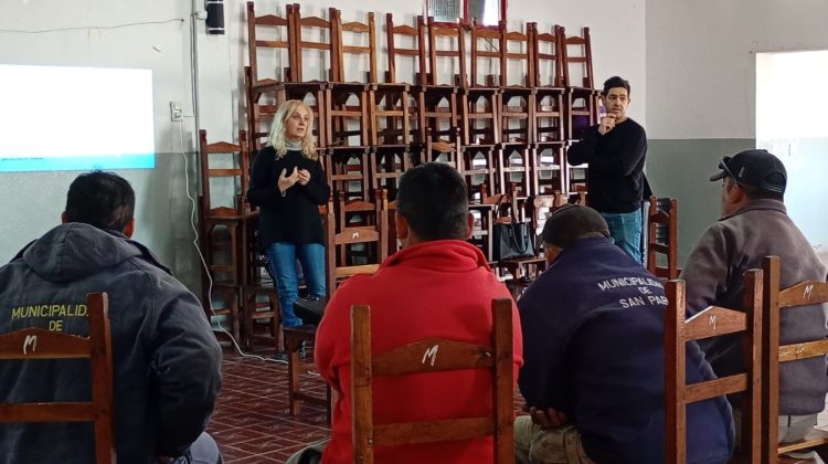 Brindaron una capacitación en eficiencia energética e hídrica en San Pablo