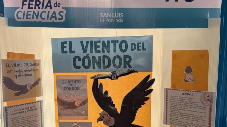 ‘El viento del cóndor’ compite en la Feria de Ciencias 2025