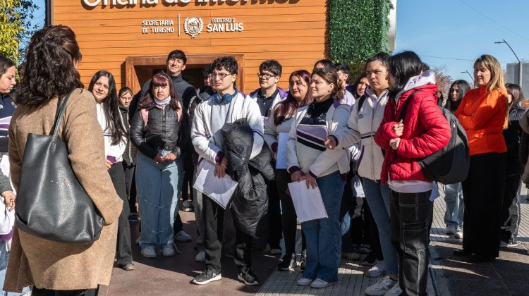 Estudiantes del nivel Secundario comenzaron sus prácticas profesionalizantes en Turismo y Cultura
