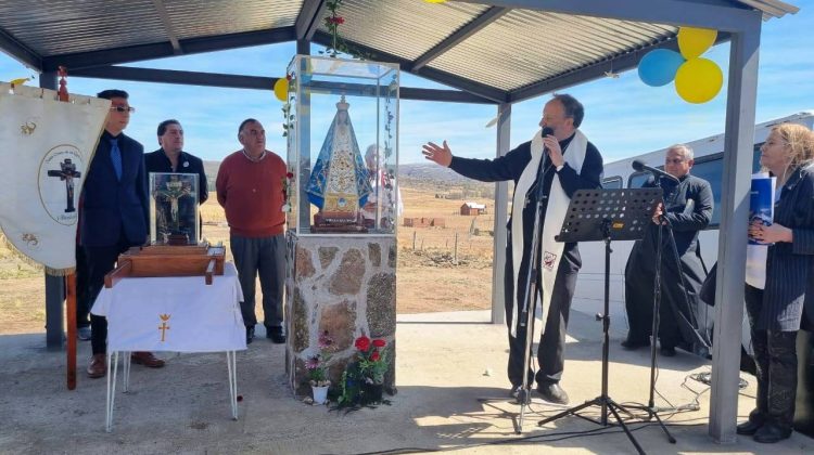 El Santo Cristo de La Quebrada peregrinó por la zona serrana