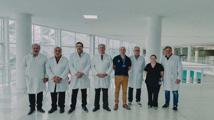 Visitaron el Hospital Carrillo para acreditar residencias de Anestesiología