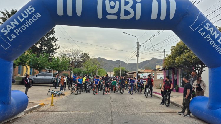 Las TuBi participaron de la 10° Pedaleada Escolar de la EPA N°11 ‘Dr. Carlos Juan Rodríguez’