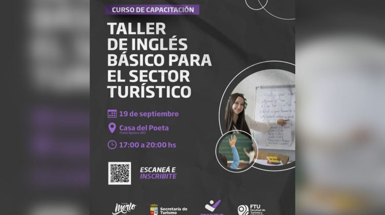 Dictarán un ‘Taller de Inglés Básico para el Sector Turístico’ en la Casa del Poeta