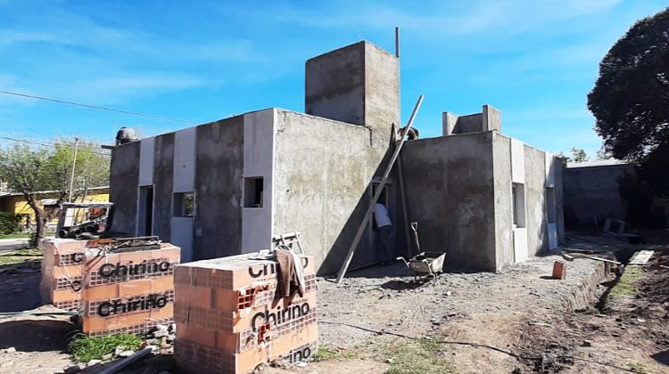 Avanzan las viviendas que transformarán la vida de diez familias de Villa del Carmen y Carpintería