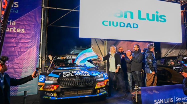 Las máquinas del Rally Argentino y Provincial rugieron por el centro de San Luis